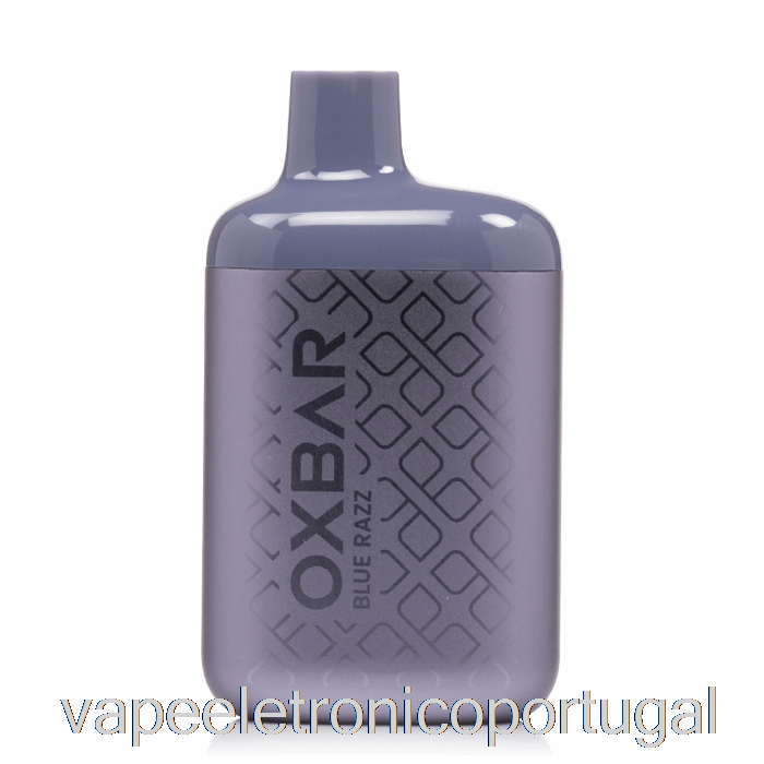 Vape Eletrônico Oxbar The Fox 7000 Descartável Azul Razz
